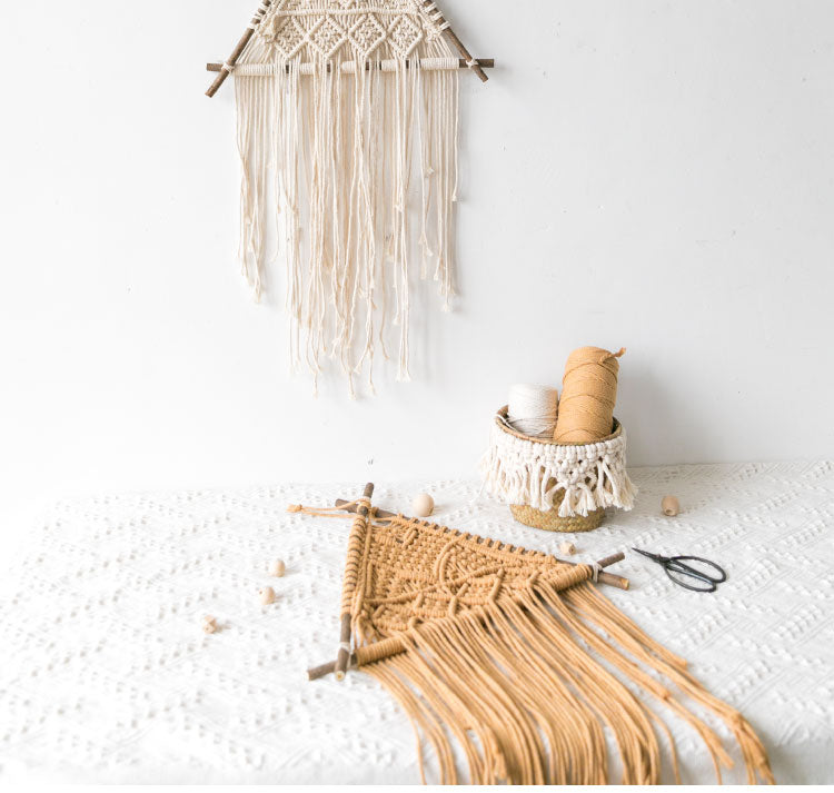 Macrame Wall Hanging Nordic Indoor Wall Tapestry Image