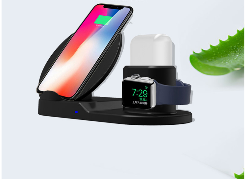 Compatible with Apple , 3-in-1 Wireless Charger Image