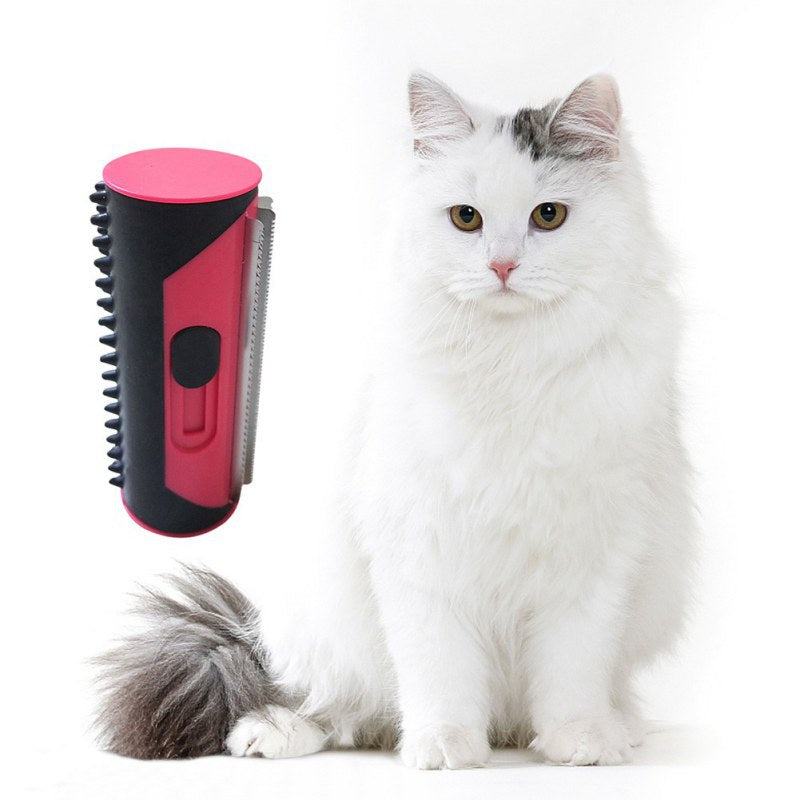 Pet Dog Hair Comb Lint Roller Dog Cat Puppy Cleaning Brush Cats Hair Sofa Carpet Cleaner Brushes Pet Supplies Comb Image