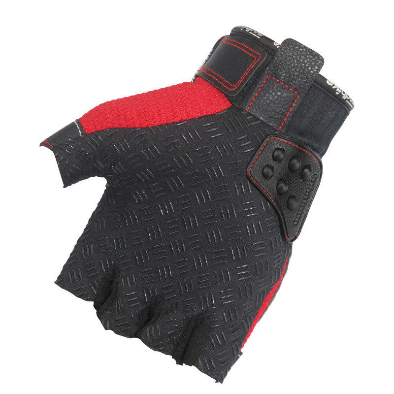 Madbike Gloves Motorcycle Half Finger Gloves Image