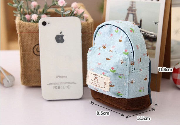 The supply of Korean pastoral small Suihua mini small bags hasp cute fashion change key bag Image