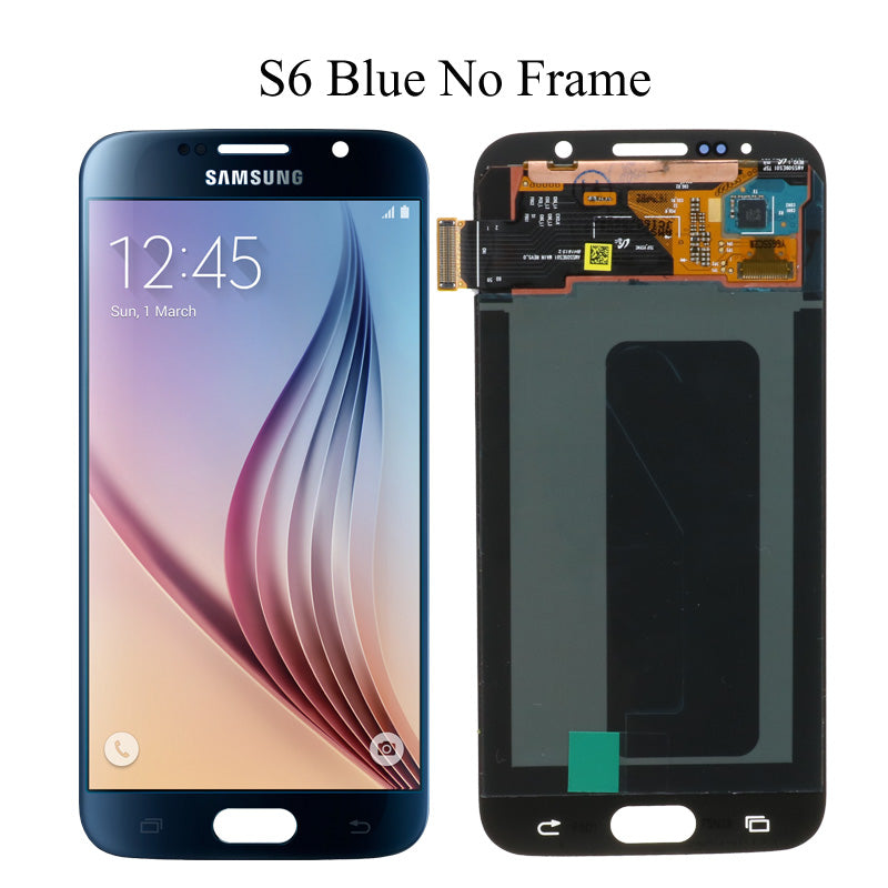 Mobile phone display inside and outside