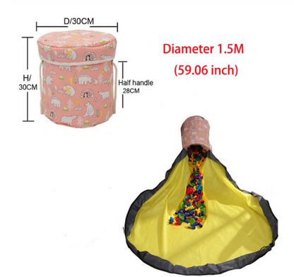 Portable Kids Toy Storage Bag