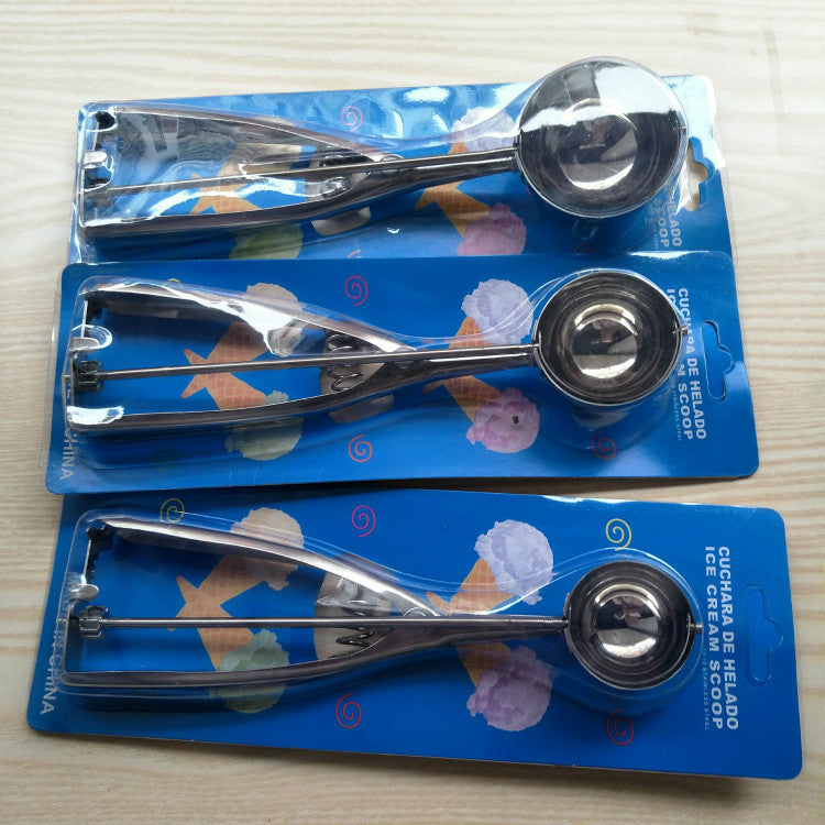 Stainless Steel Ice Cream Spoon Image