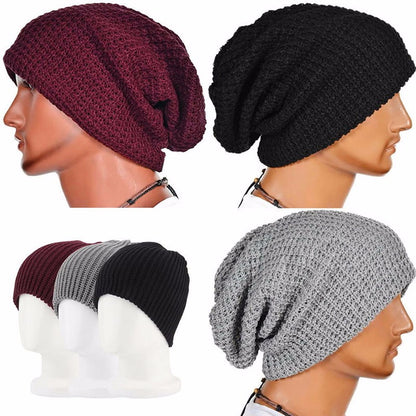 Knitted wool cap