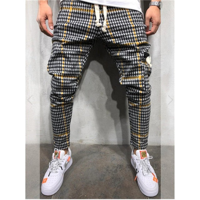 Autumn Pocket Pant Men Trouser Black Pants Male Trousers Image