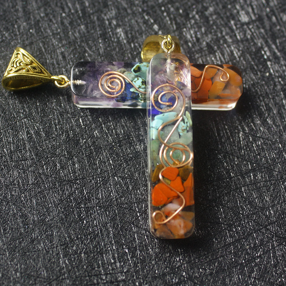 Gravel Seven Chakra Spirit Pendant Image