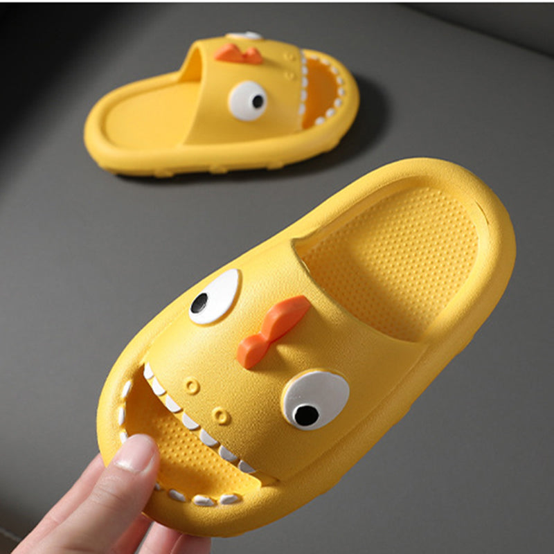 Shark Slippers For Kids Toddler Boys Girls Non Slip Children Shower Shoes Image