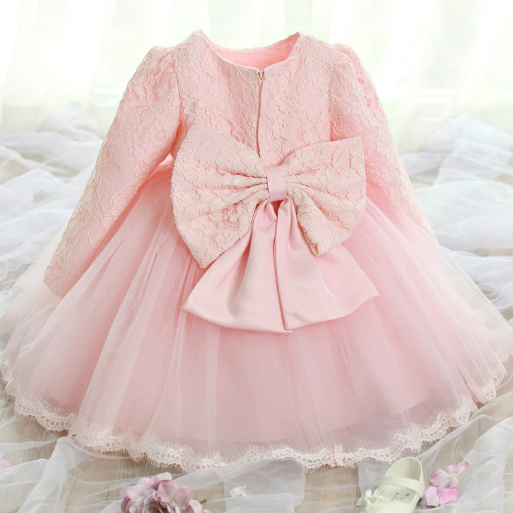 Lace princess dress girls summer dress Image