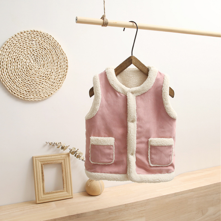 Children's down cotton vest Image