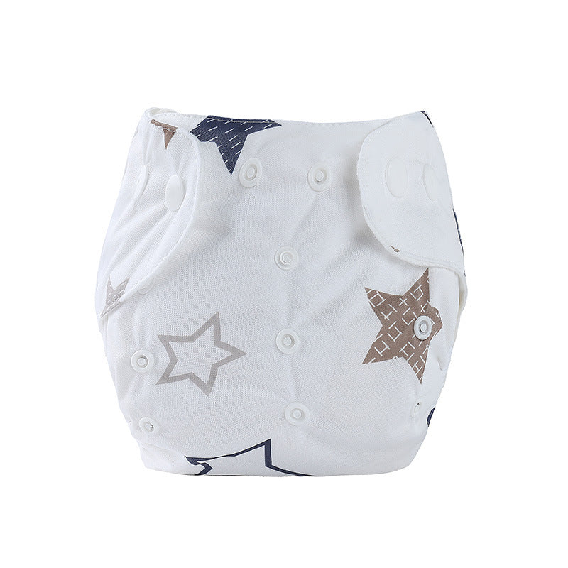 Baby cartoon cloth diaper Image