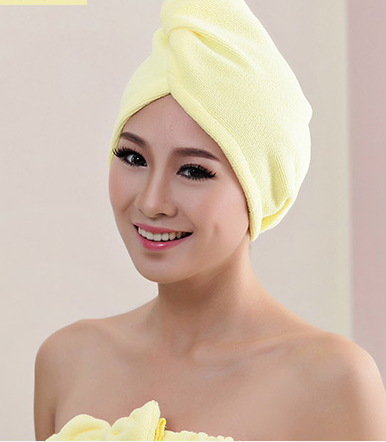 Women's Hair Dryer Cap, Absorbent Dry Hair Towel Image