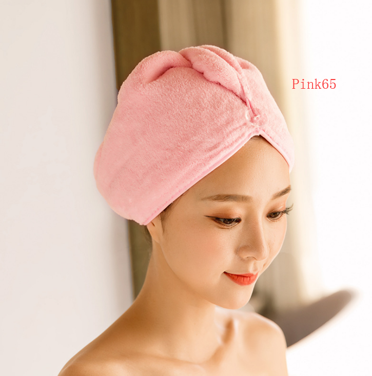 Women's Hair Dryer Cap, Absorbent Dry Hair Towel Image