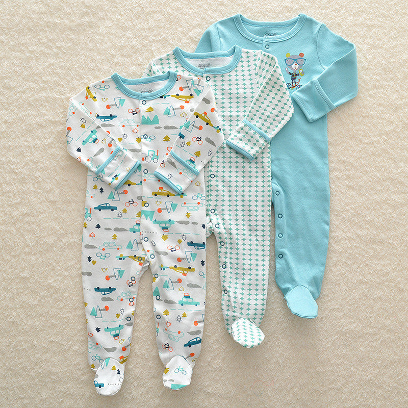 Baby crawling suit baby onesies Image