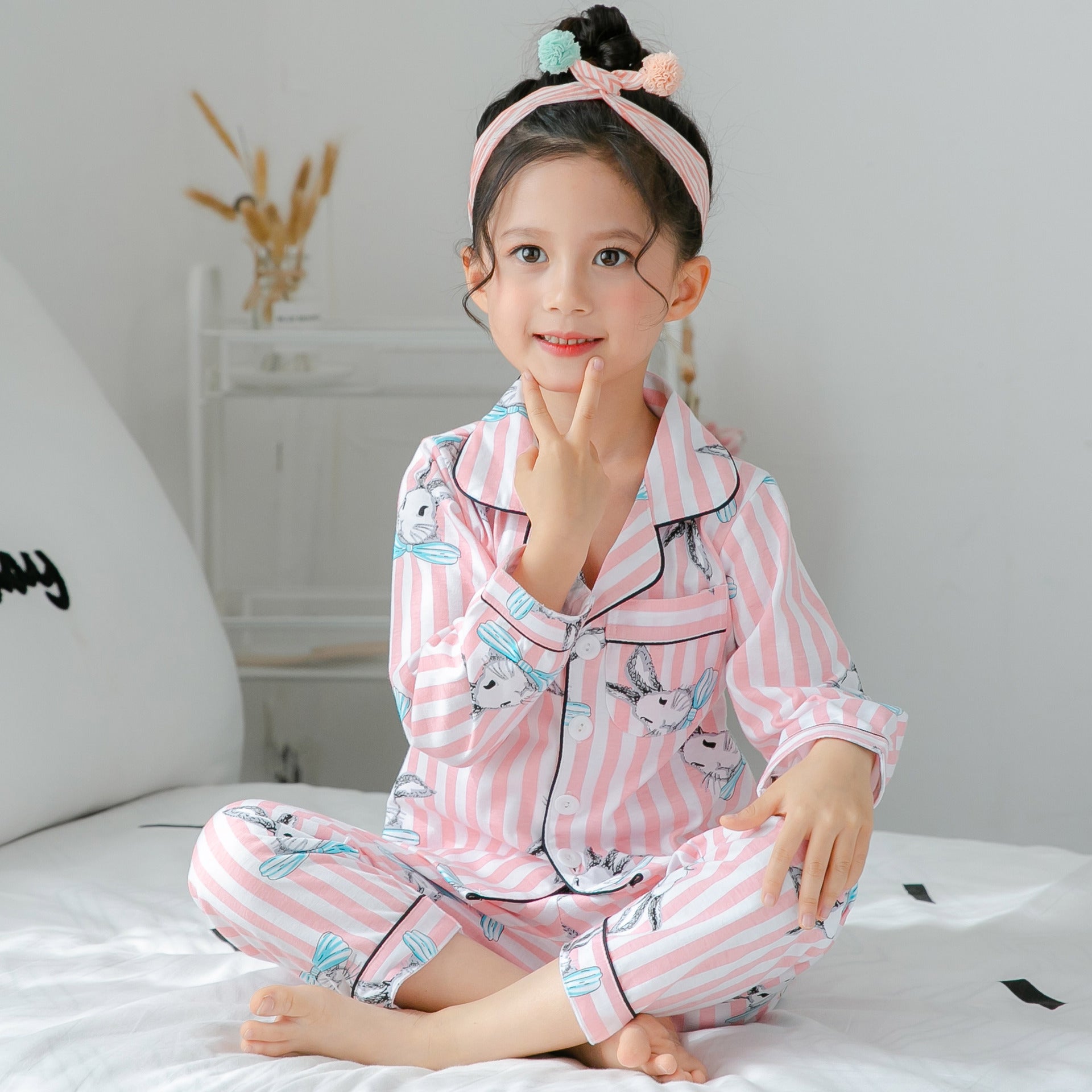 Cotton pajamas for children Image