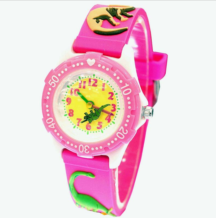 Children Watch Creative Real Dinosaur Cartoon Image