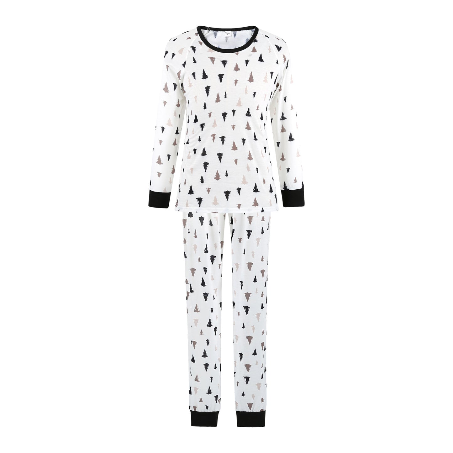 Christmas Tree Family Wear Pajamas Print