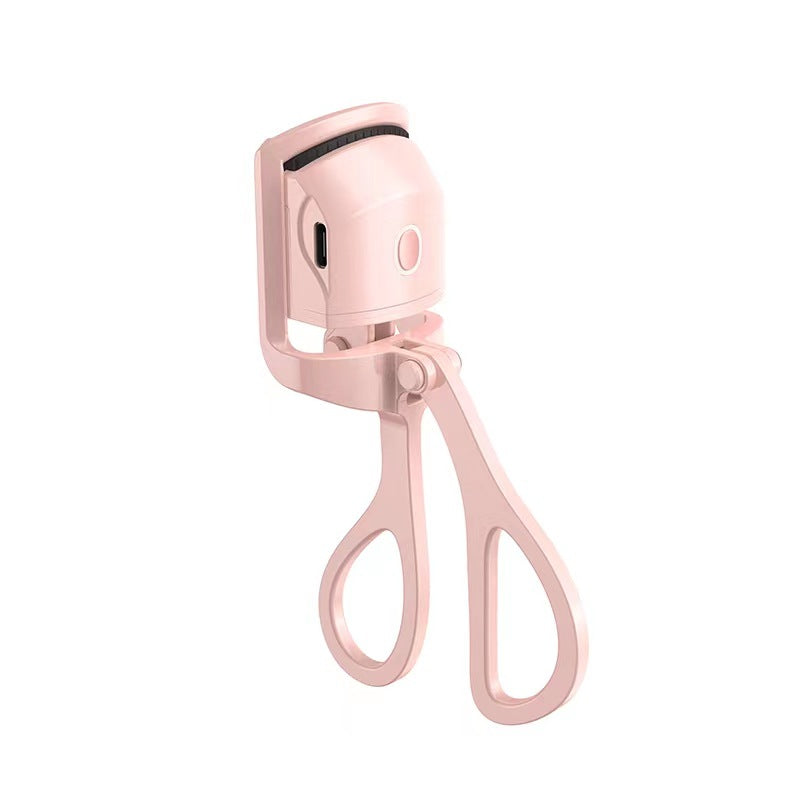 Heated Eyelash Curler Electric Temperature Control Mini Eyelash Curler Electric Portable Charging Image