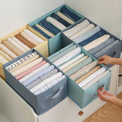 Clothes Denim Pants Drawer Organizer Box