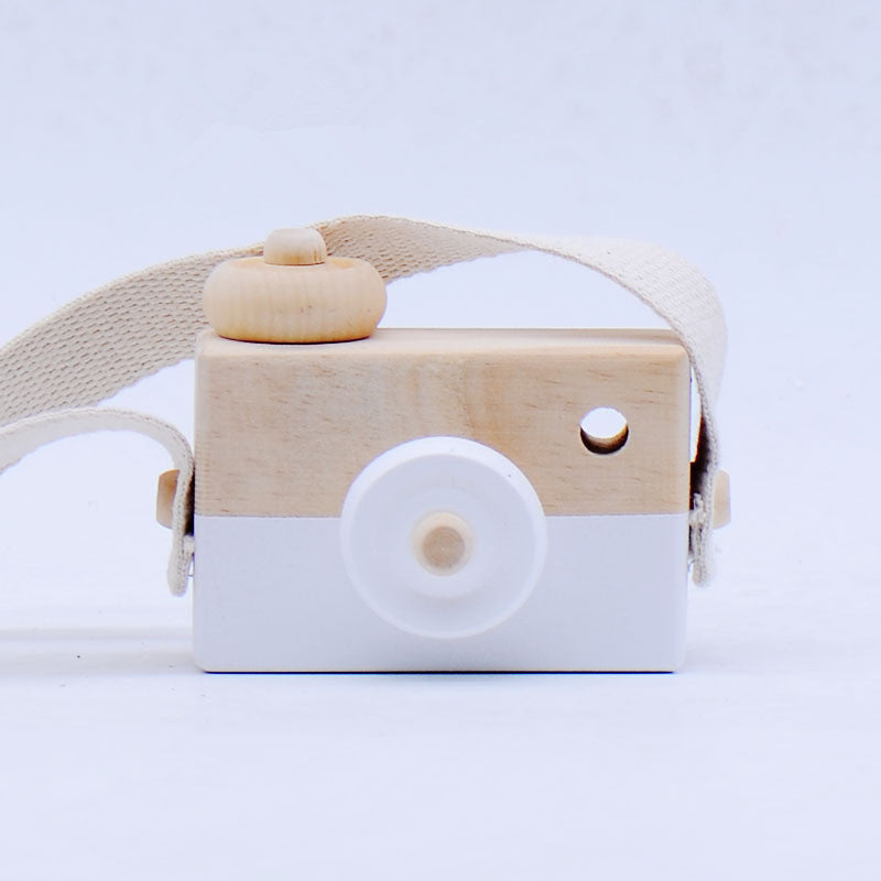 Cute Wooden Toys Camera Baby Kids Image