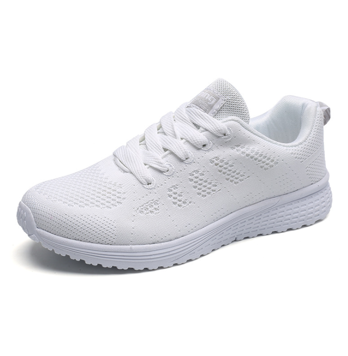 Women Casual Shoes Fashion Breathable Walking Mesh Flat Shoes Woman White Sneakers Women Tenis Feminino Female Shoes Image