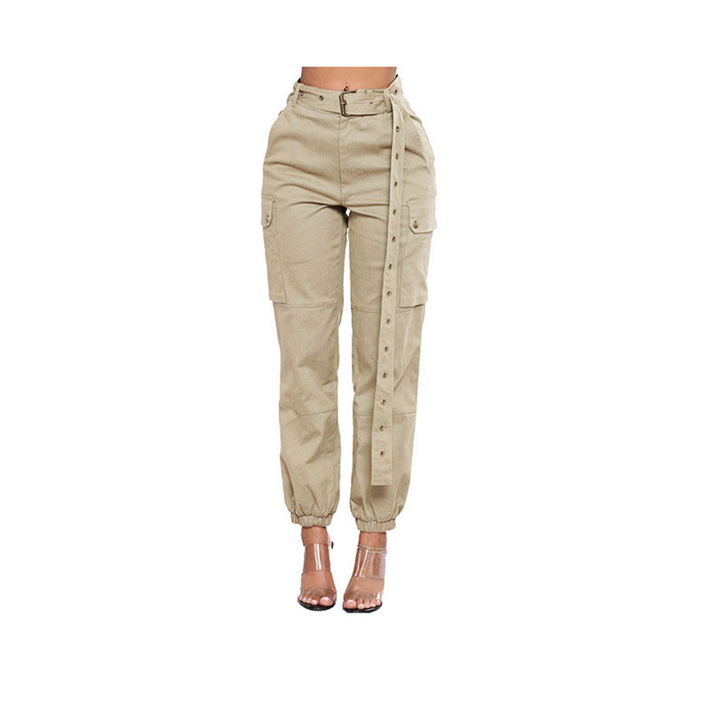 Women's overalls harem pants Image