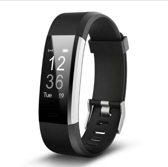 Compatible with Apple, Smart Wristband Sports Heart Rate Smart Band Fitness Tracker Smart Bracelet Smart Watch for IOS Android Image