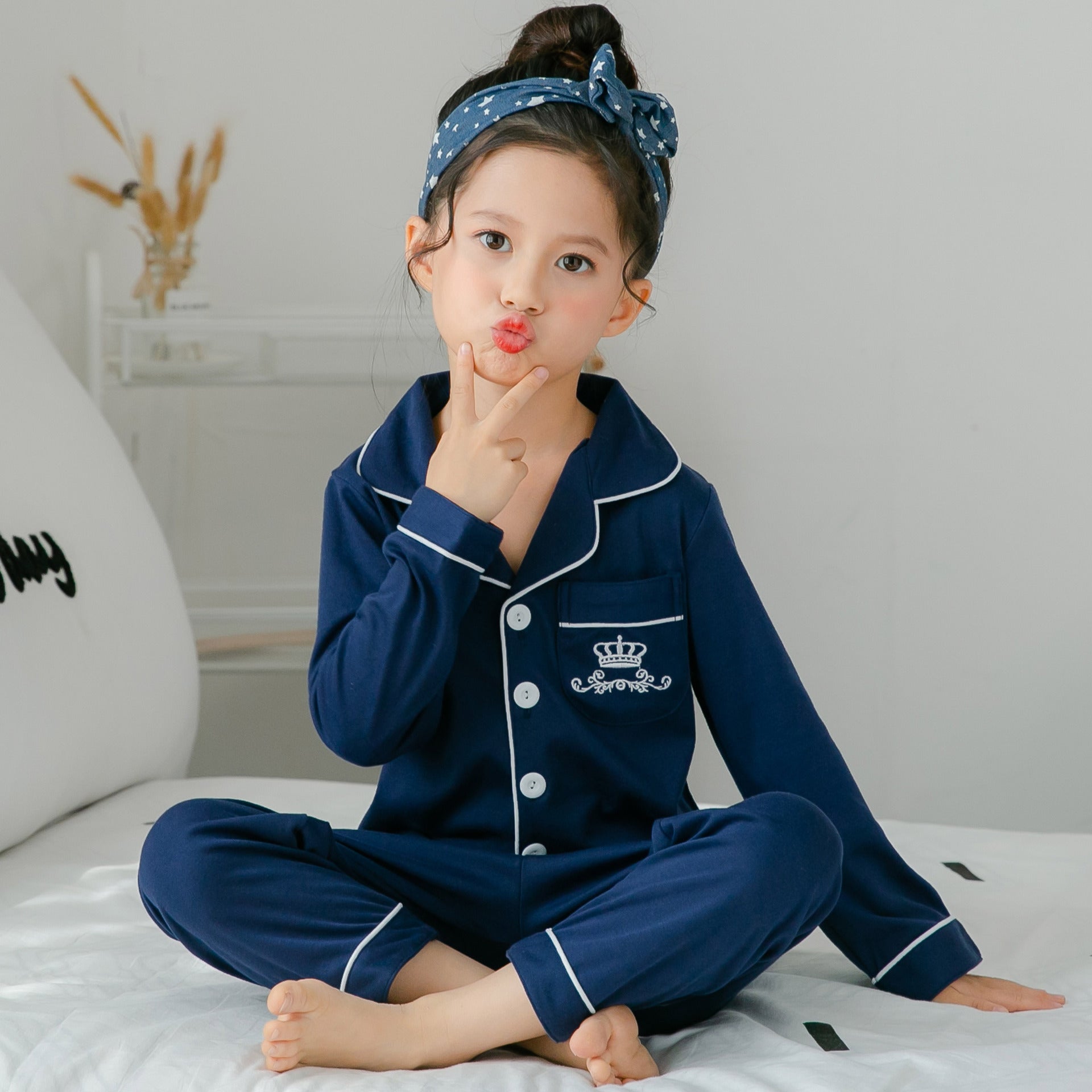 Cotton pajamas for children Image