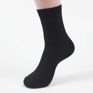 Socks men's new bamboo fiber men's socks Image