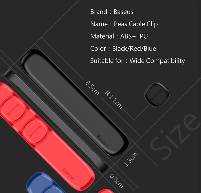Magnetic Cable Organizer Image