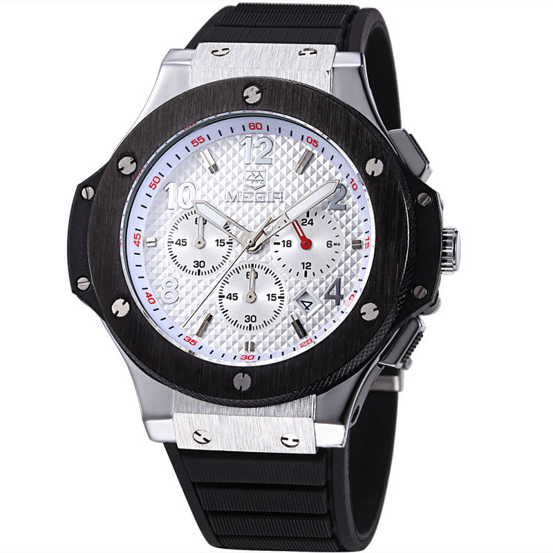 Watches Men Luxury Quartz Wrist Watch Male Sports Military Chronograph Watches Image