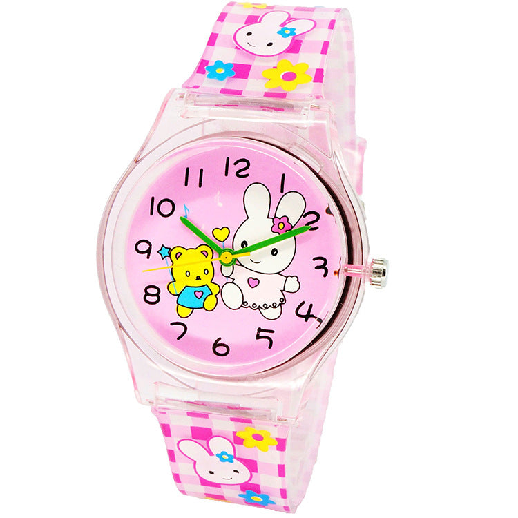 Cute girl watch quartz watch Image