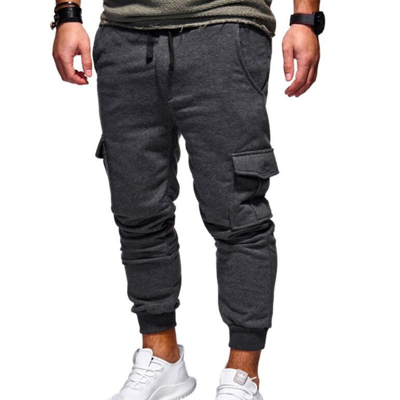 men sport jogger pants men sweatpants Image