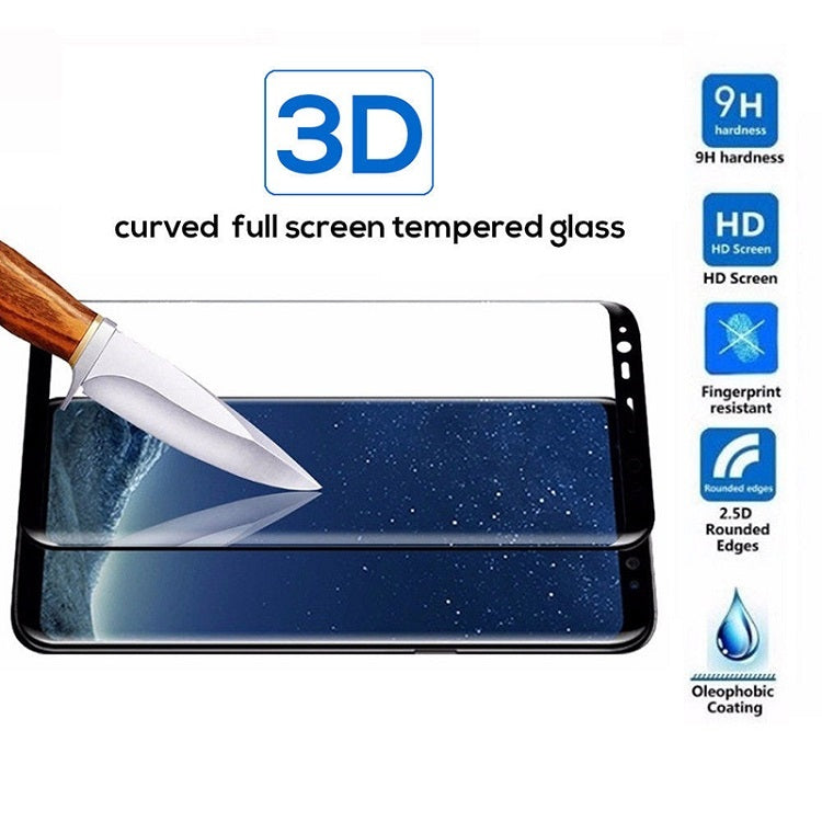 Screen Protector Protective Glass Full Cover Black Image