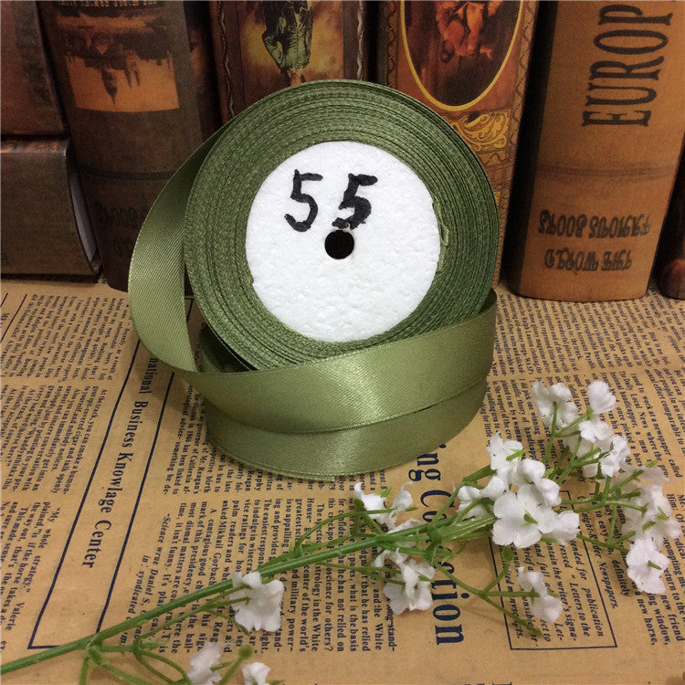 2.5cm single-sided polyester ribbon webbing