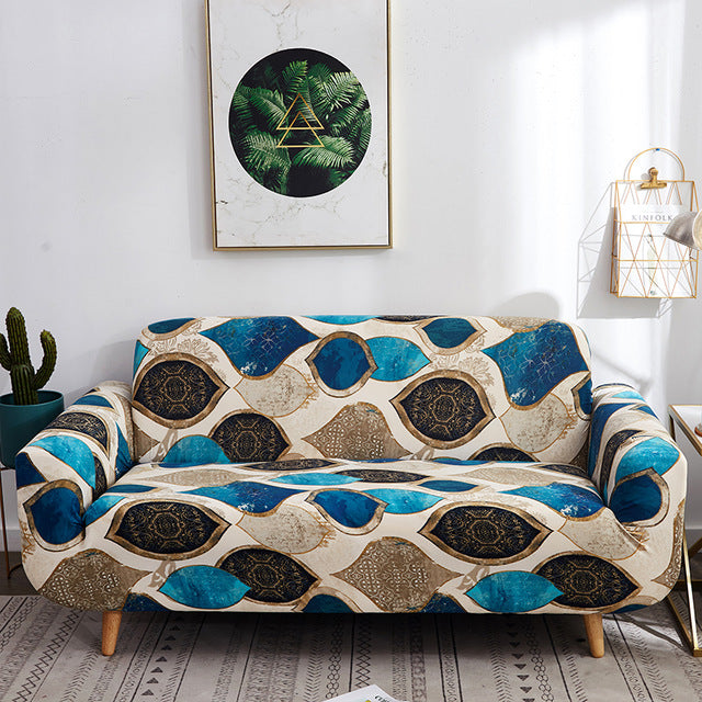 Printed sofa cushion sofa cover sofa cover Image