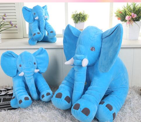 Elephant Doll Plush Toy Elephant Pillow Baby Comfort Doll Image