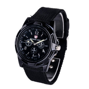 Cloth Belt Weaving Belt Military Watch Sea and Land Air Force Movement Quartz Military Watch Image