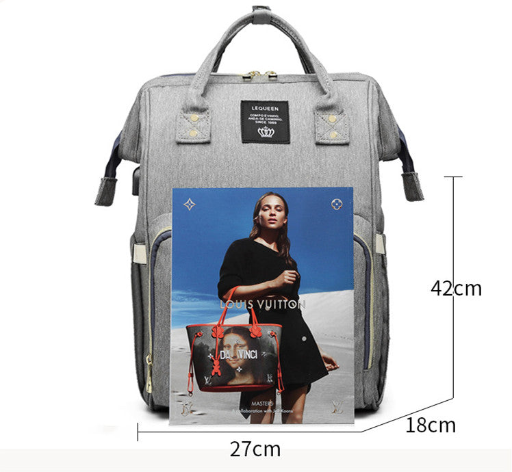 LEQUEEN Multifunctional Large Capacity Mummy Bag Image