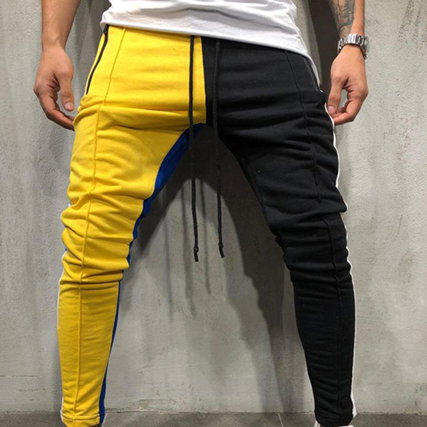 Color Mix Jogger Sweatpants Image