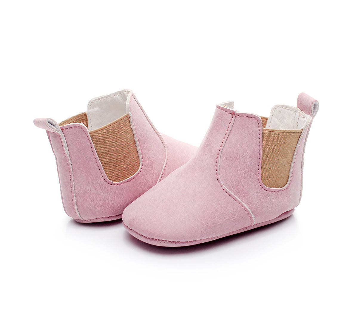 Baby Shoes Baby Xie Shoes Toddler Shoes Elastic PU Soft Shoes Children's Shoes Image