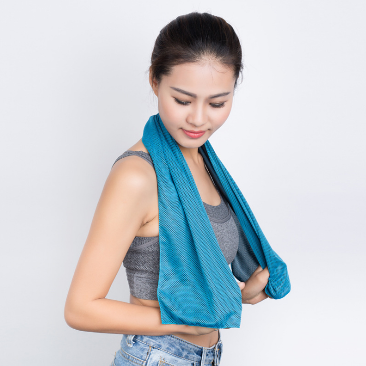 Sports Quick-Drying Cooling Towel Swimming Gym Travel Cycling Gym Club Yoga Sports Cold Feeling Sport Towels To Take Carry Hot Image