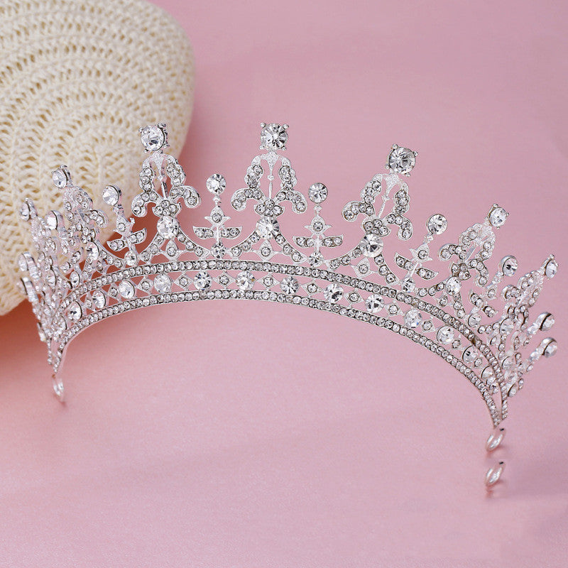 Queen Bridal Wedding Crown Headdress Image