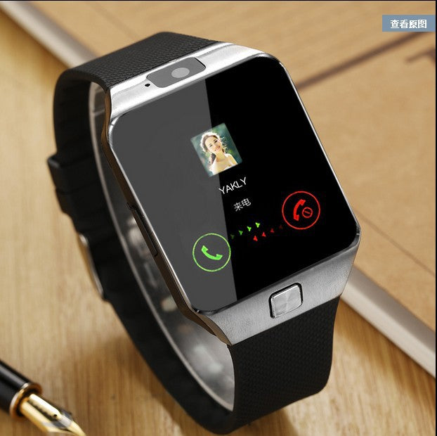 DZ09 smart watch, Bluetooth smart children sports watch, plug-in card manufacturers wholesale Image