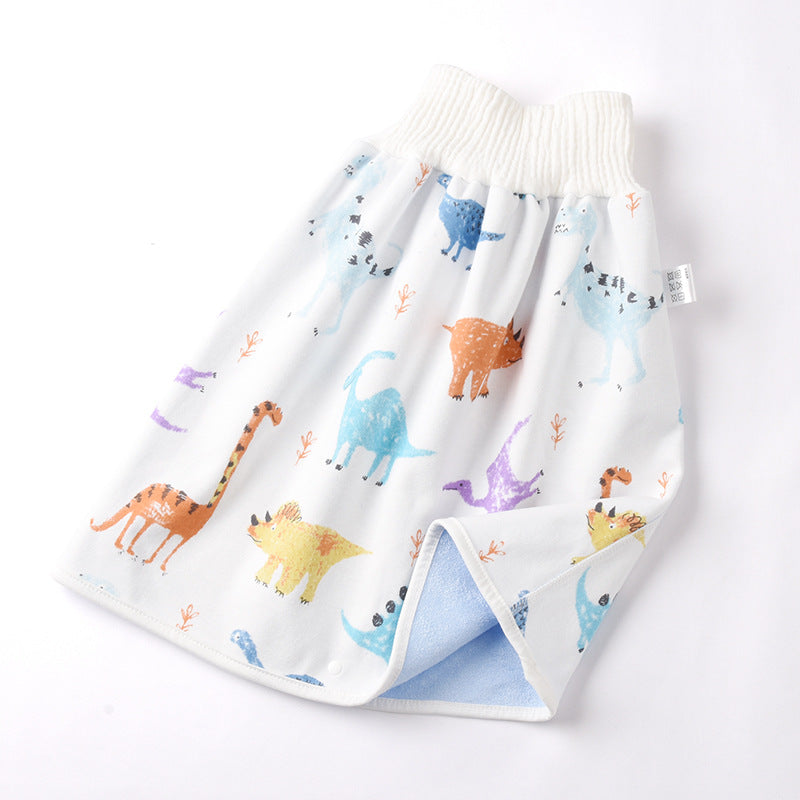 Cotton and bamboo fiber Baby diaper skirt Image