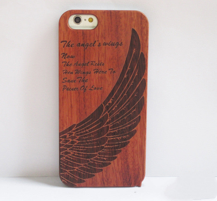 Woodcarving mobile phone case Image