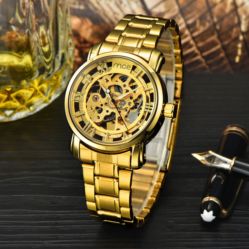 Foreign Trade Watches Mechanical Watches Men Burst Aliexpress Selling Men Mechanical Watches Image