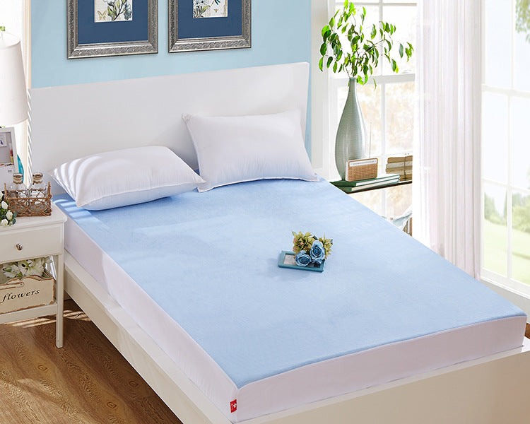 Cotton waterproof bed sheet Image