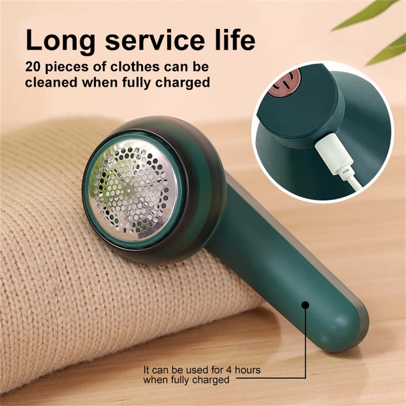 USB Rechargeable Electric Lint Remover Rechargeable, Electric Lint Remover For Clothing, Portable Electric Lint Remover Clothes Fluff Pellet Remover, Electric Pellets Lint Remover For Clothing Image