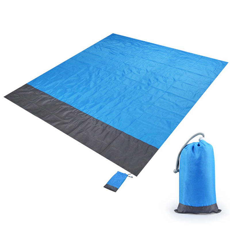 Portable Waterproof Picnic Mat Beach Mat Pocket Blanket Image